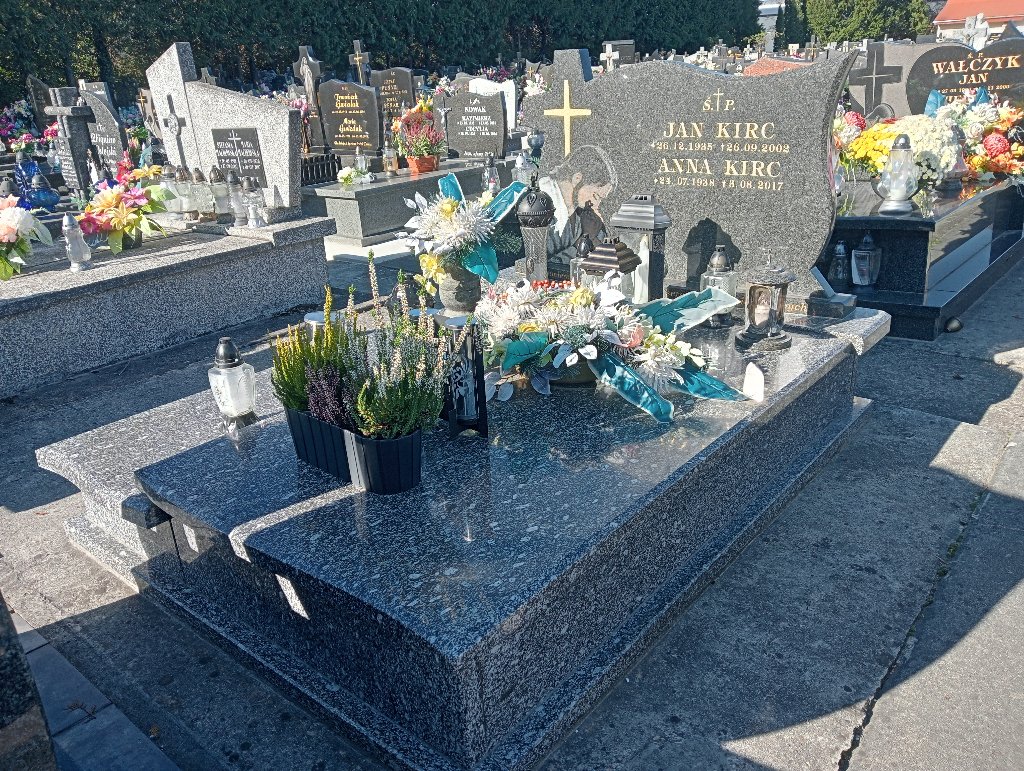Grób Jan Kirc